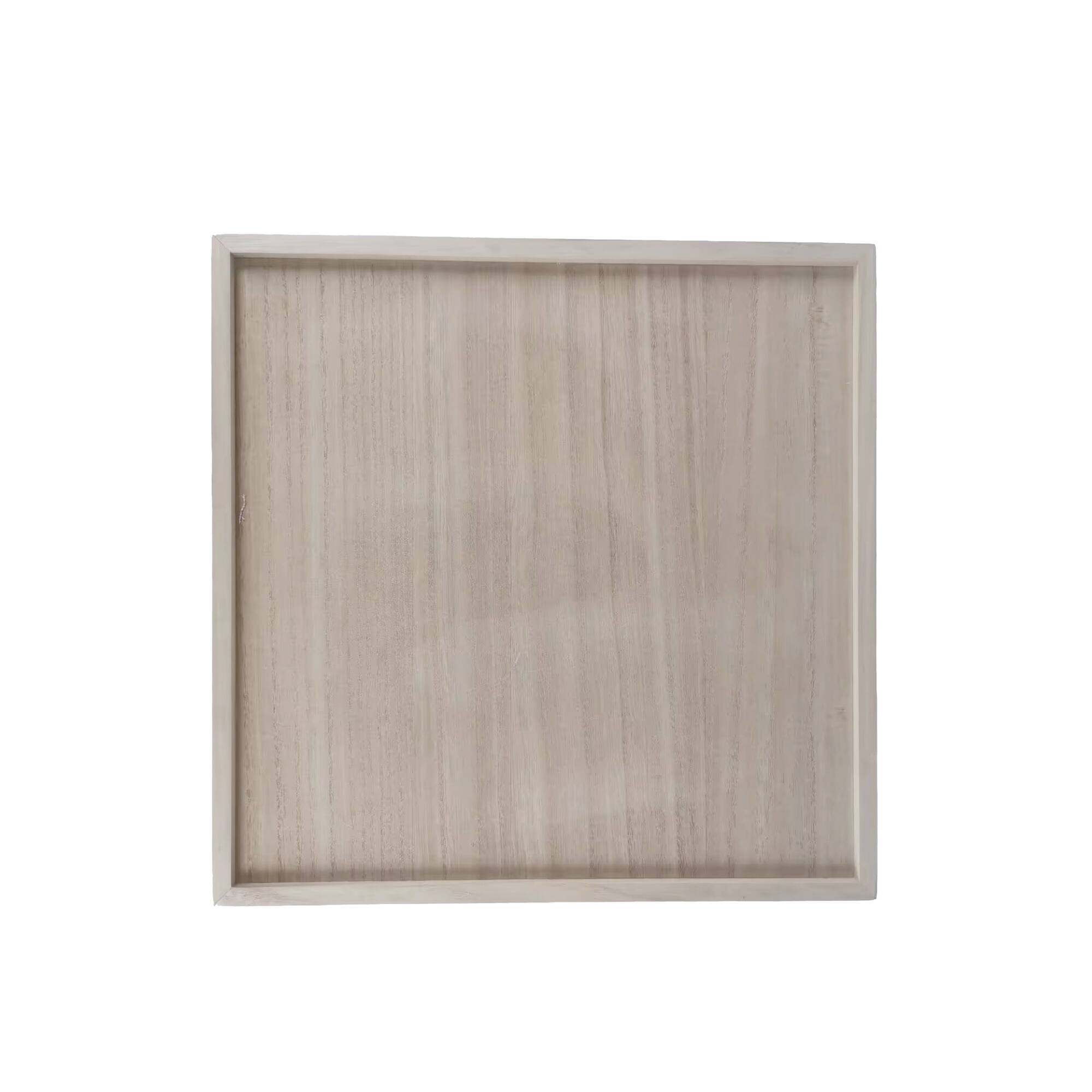 12.5" x 12.5" x 12.5" Scalloped Wood Crate by Make Market®